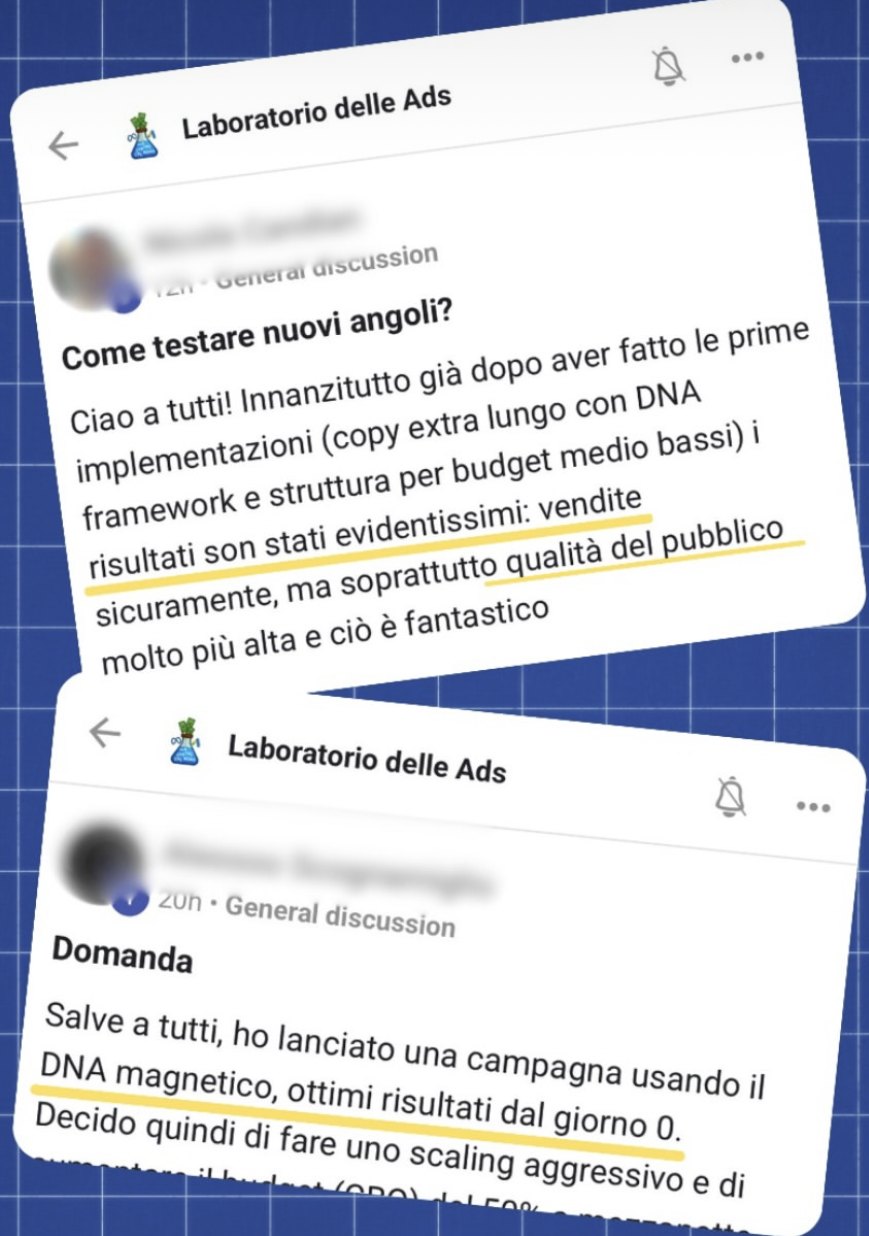 Dal Laboratorio delle Ads: “risultati evidentissimi, vendite ma soprattutto qualità del pubblico molto più alta.”