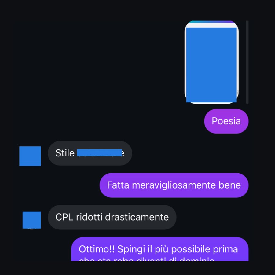 “Fatta meravigliosamente bene. CPL ridotti drasticamente.”